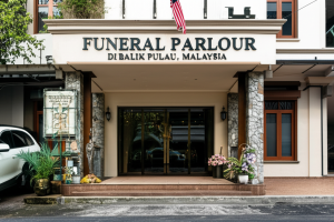 Funeral parlour di balik pulau, Malaysia
