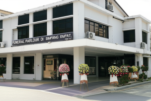 Funeral parlour di beaufort, Malaysia