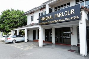 Funeral parlour di dungun, Malaysia