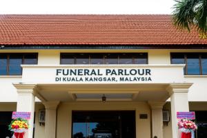 Funeral parlour di kampar, Malaysia