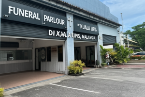 Funeral parlour di kuala lipis, Malaysia