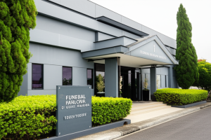 Funeral parlour di kudat, Malaysia
