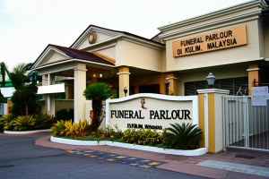 Funeral parlour di kulim, Malaysia