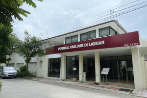 Funeral parlour di labuan, Malaysia
