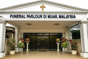 Funeral parlour di muar, Malaysia