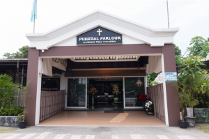 Funeral parlour di nibong tebal, Malaysia