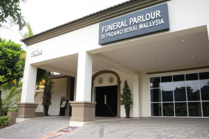 Funeral parlour di padang serai, Malaysia
