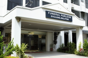 Funeral parlour di rawang, Malaysia